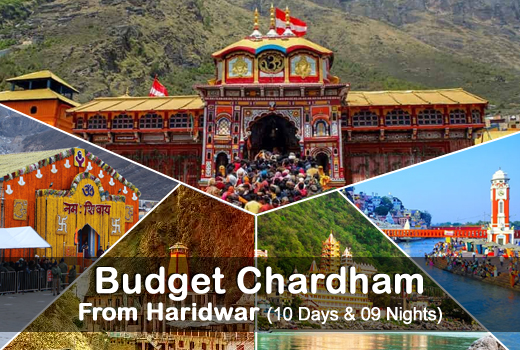 Budget Chardham Tour Package from Haridwar