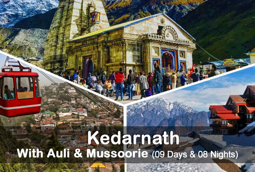 Kedarnath with Auli & Mussoorie Tours
