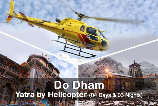 Do Dham Yatra by Helicopter